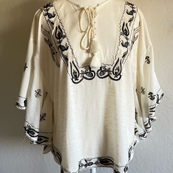 Lucky brand bohemian top - Picture 6 of 10